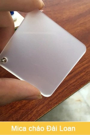 Tấm mica cháo Đài Loan